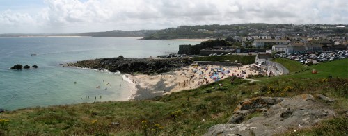 Porthgwidden Beach.