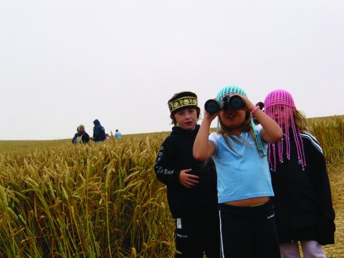 Crianças no trigal/ Kids in the crops