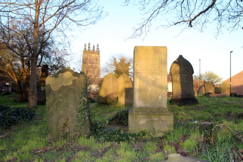 Cemitério em Newcastle próximo ao hotel Grainger / Graveyard next to the Hotel