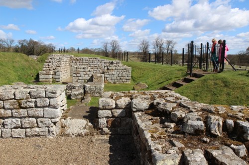 Me encantou o estado de preservação de Chesters. / I was amazed at Chesters, how well kept are these ruins.