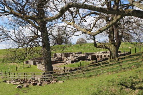Casa de Banhos vista do mirante / The Baths seen from the small belvedere