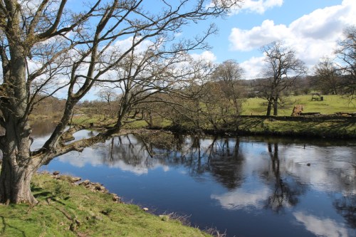 Vista do rio NorthTyne / North tyne River landscape