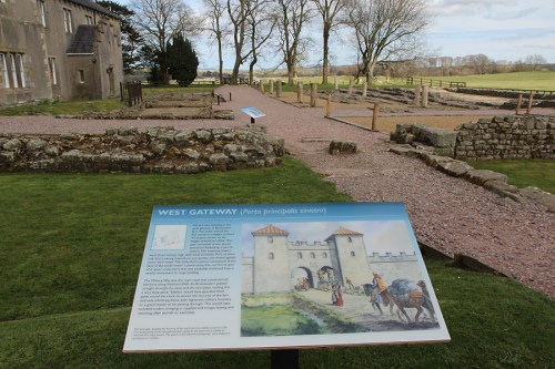 Birdoswald West Gate / Portão Oeste