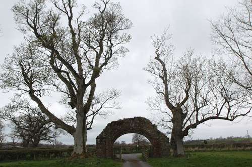  Vista de dentro dos portões / Inside Lanercost gates