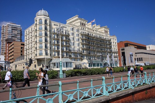 Hotel Grand, onde, no filme Quadrophenia, Sting era bell boy / The Grand, where Sting's character worked as bell boy in Quadrophenia