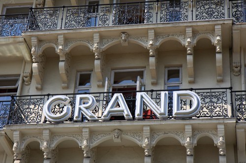 Hotel Grand, onde, no filme Quadrophenia, Sting era bell boy / The Grand, where Sting's character worked as bell boy in Quadrophenia