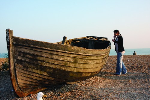 Fim de tarde na praia / Late afternoon by the beach