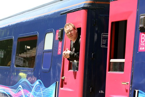 O fiscal do trem / Train controller