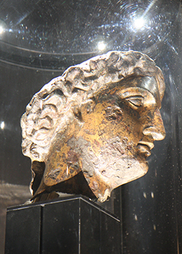 Cabeça da deusa romana Minerva / Roman goddess Minerva's head