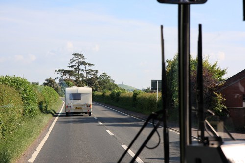 A caminho de Glastonbury, o Tor já à vista / On the way to Glasto, Tor in sight