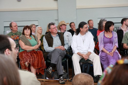 Sala cheia / Full room