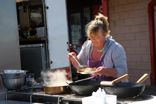 Cozinha ao ar livre / Cooking on the street