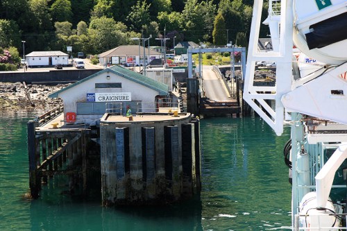 Chegando a Craignure / Arriving at Craignure 