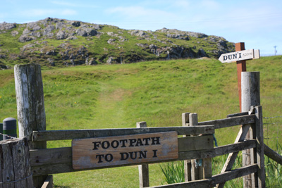 Trilha para o Dun Î / Dun Î footpath